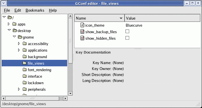 gconf editor