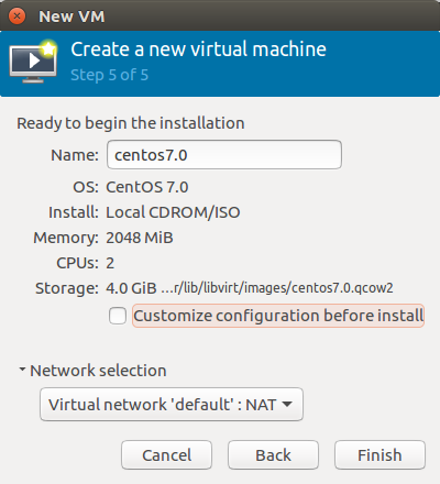 KVM virt-manager