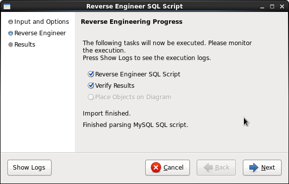 Reverse Engineer SQL